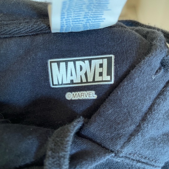 Marvel Black and Red Logo Hoodie - Picture 5 of 6